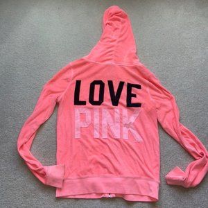 Victoria Secret PINK Zip Up Jacket | Size Large